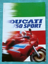 Brochure Ducati 750 Sport 1988