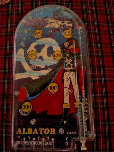 Albator giocattolo flipper - albator,