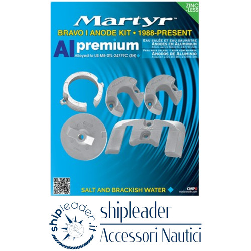 Kit anodi mercruiser bravo - anodi,