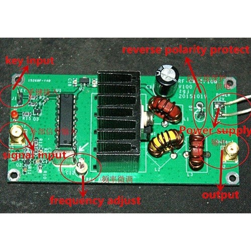 Radio assemblata qrp - radio, 10w