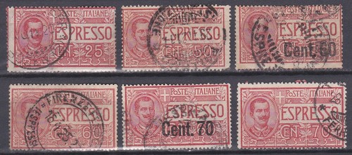 Italia regno lotto - regno, espressi