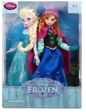 Disney Frozen Set Bambole Classiche 2013 Elsa snow queen Anna gear Classic Doll