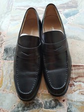 Mocassini classici Stonefly in pelle nera. Tg 42