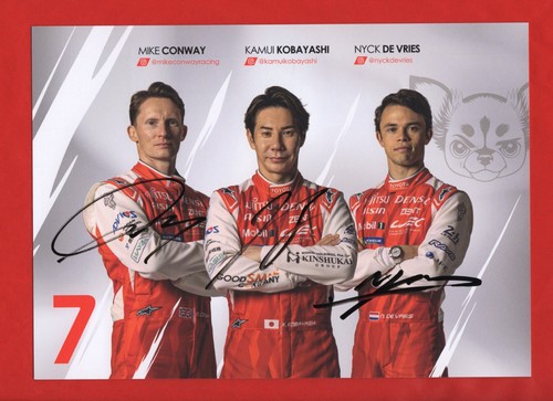 Toyota tr010 lmh signed - toyota,