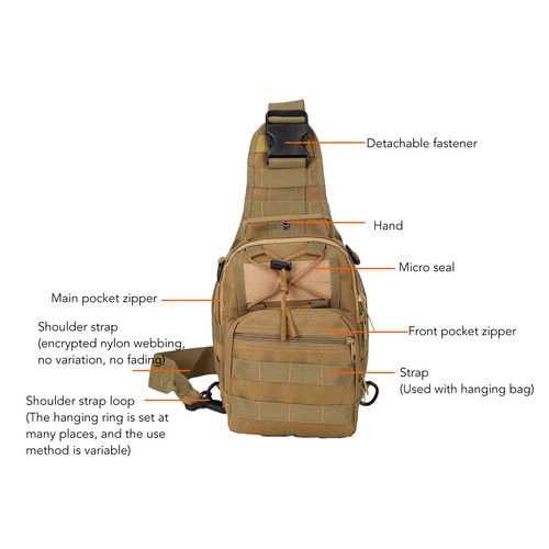 Men chest bag wear - men,
