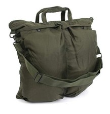 SACCA BORSONE BORSA PORTA CASCO PILOTA ESERCITO SOFTAIR MILITARE MIL-TEC VERDE