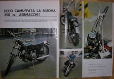 AERMACCHI HARLEY DAVIDSON 350 FOTO ARTICOLO SU IL PILOTA 1972