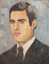 Antico dipinto ad olio