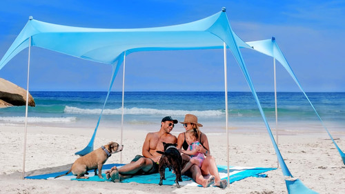 Tenda spiaggia portatile - portatile,