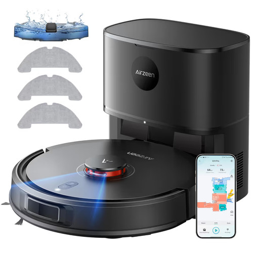 Robot aspirapolvere con mop - con,