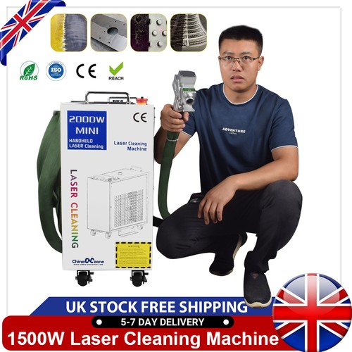 Macchina pulizia laser fibra