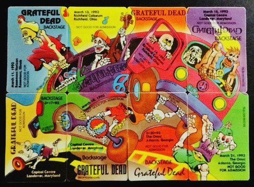 Puzzle grateful dead backstage - grateful,