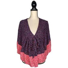 ZARA Floral Kimono Swing
