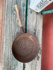 PADELLA PER CUOCERE LE CASTAGNE DI FERRO