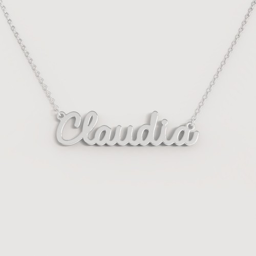 Collana nome donna acciaio - donna,