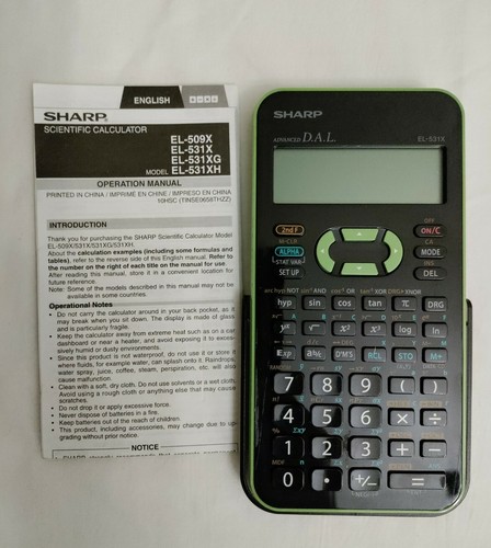 Calcolatrice scientifica sharp - calcolatrice,
