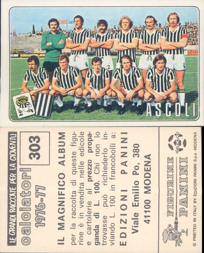 Calciatori panini 1976 - calciatori,