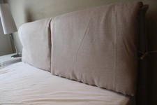 CORTINA cuscini POGGIATESTA schienale letto TESTIERA imbottita testata