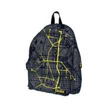 Zaino scuola unisex fantasia etnico bianco nero tasche superiori pc università