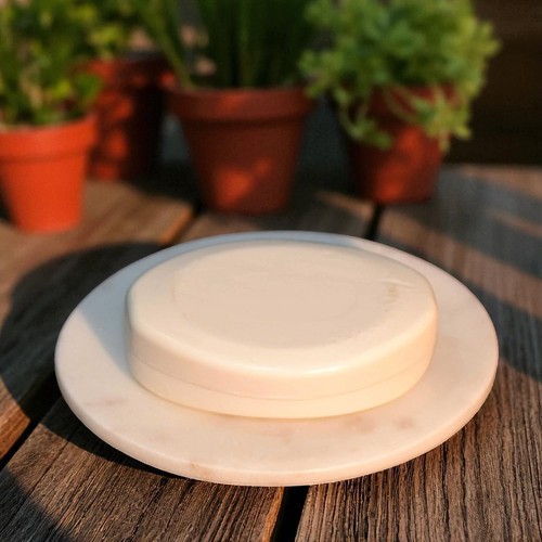 Portasapone marmo bianco - in,