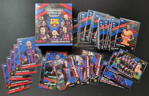 Set squadra topps - squadra, barcelona