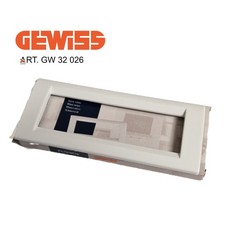 PLACCA GEWISS PLAYBUS 6 POSTI