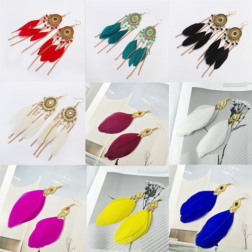 Orecchini boho tribale nappa - orecchini,