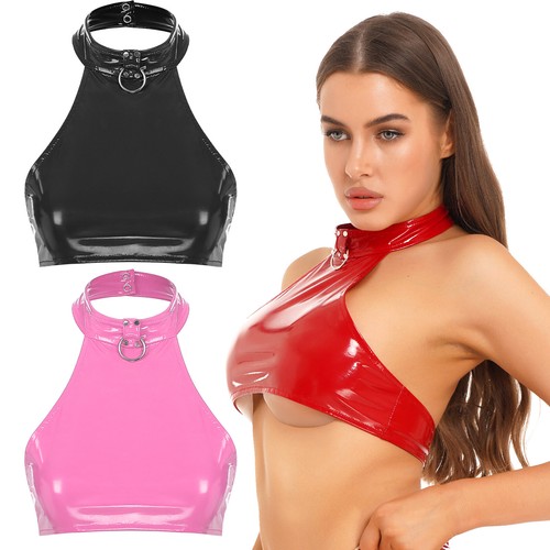 Reggiseno donna crop top festa