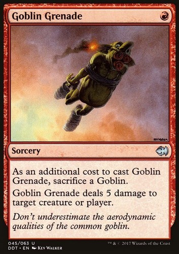 Goblin grenade duel - goblin,