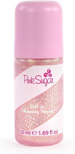 Pink sugar roll shimmering - sugar,