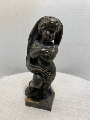Statua stile putti italiano - , in