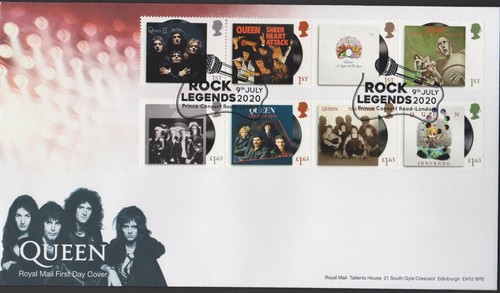 2020 fdc queen band freddie - 2020,