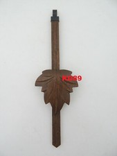 Pendolo per Orologio Pendolo Cucù Foglia Vite Piccolo Modello Marrone Scuro