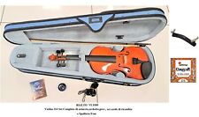 RIALTO DOMUS VL1000 Violino 4/4 KIT CUSTODIA + ARCO + PECE + SPALLIERA + CORDE