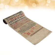  1PC Tovaglia in stile cinese Tovaglia in lino e cotone Tovaglia retrò per