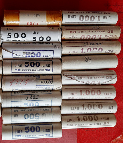 Lotto rotolini fdc 20 - fdc,