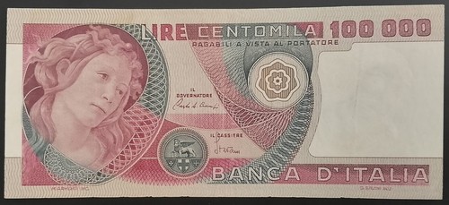 Italy 100000 lire - 100000,