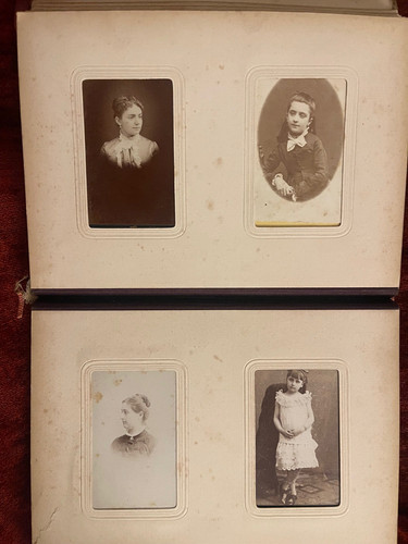 Album foto xixème cdv - album,