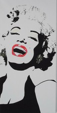  Quadro MODERNo POPART 60X30 MARYLIN MONROE IDEA REGALO ARREDAMENTO SCONT AFFARE