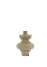 PIEDE A CIPOLLA IN LEGNO