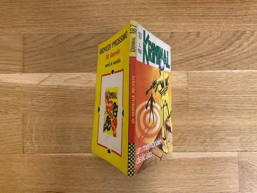 Kriminal 187 originale 1969 - n.187,