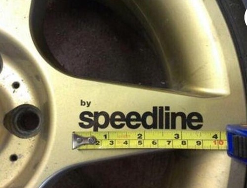 Speedline decalcomanie cerchi - decalcomanie,