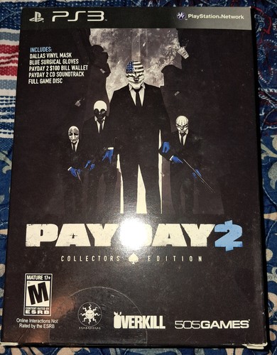 Payday collector edition - payday, 2