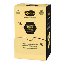 Miele Italiano di Acacia e Sulla non pastorizzato da 200 bustine monodose
