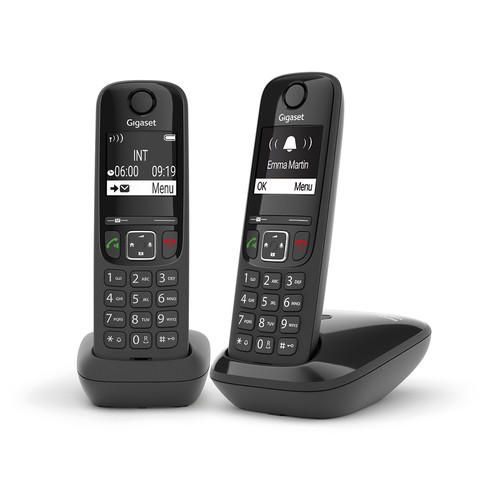 Gigaset as690 duo nero - gigaset,