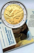   2 euro  2020 "TIEPOLO"  Saint Marin Сан-Марино 