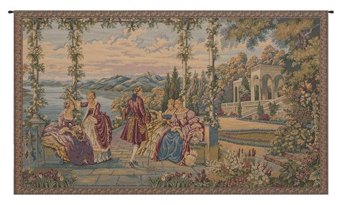 Dame lago arazzo - arazzo, italiano