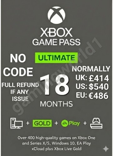 Xbox game pass ultimate - xbox,