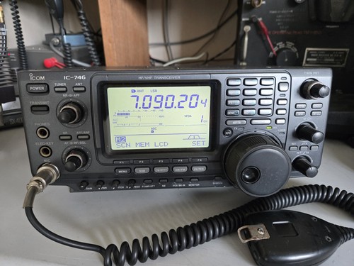 Icom 746 ottimo 100w - ic-746, 1.8