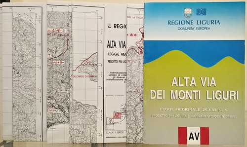 Alta via dei - via, liguri
